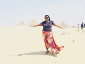 Visiting the Great Pyramids in Cairo, Egypt